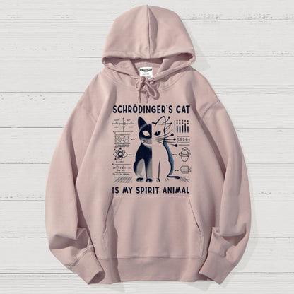 Schrodinger's Сat Science Geek Cotton Hoodie
