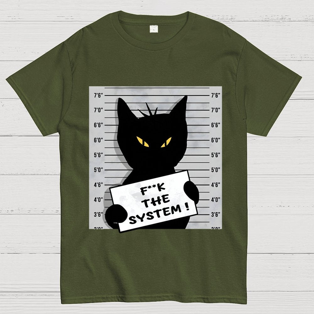 F**k the system Geek T-Shirt