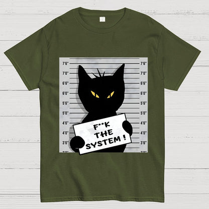 F**k the system Geek T-Shirt