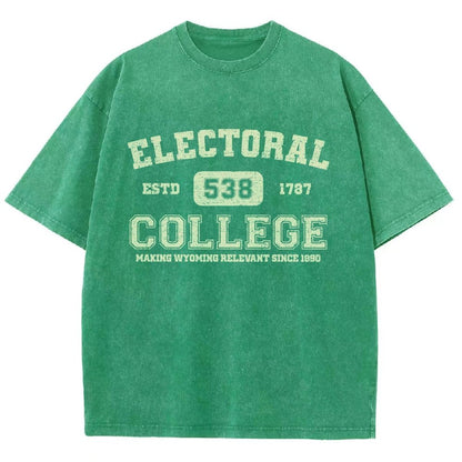 The Electoral College Vintage Distressed T-shirt