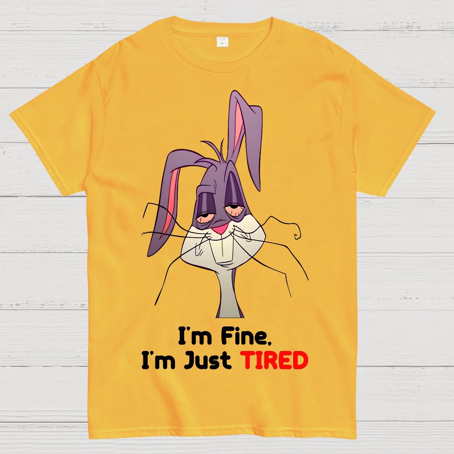 I'm Fine, I'm Just Tired Geek T-Shirt