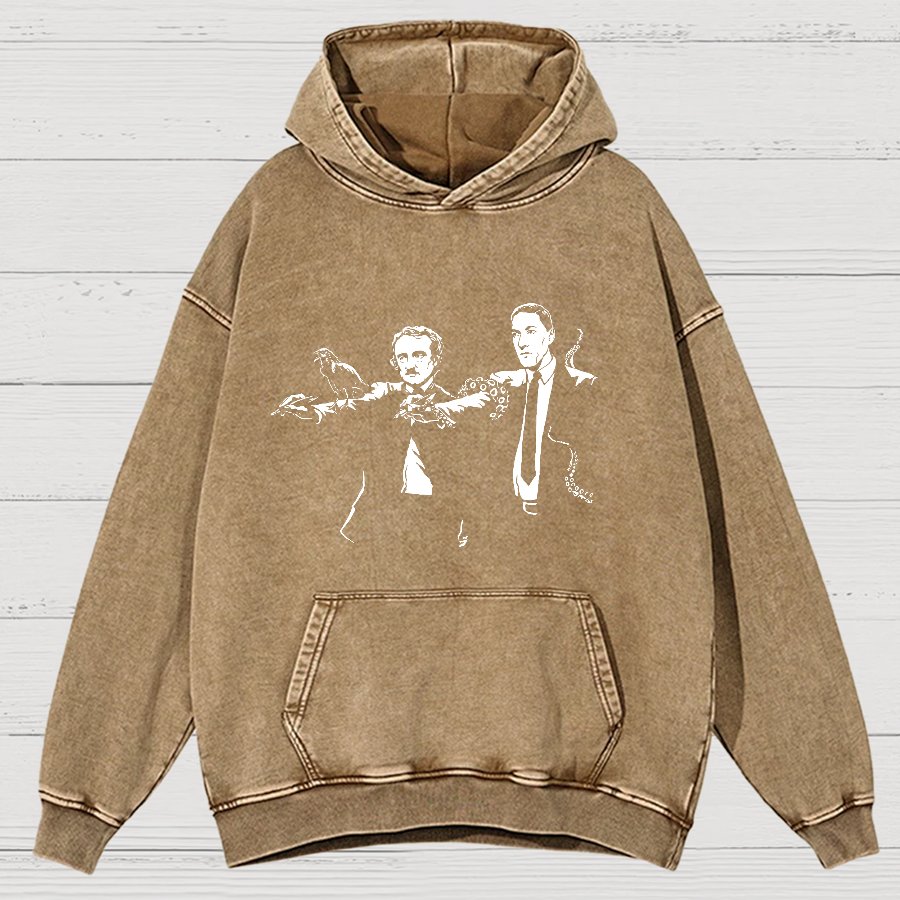 DARK FICTION II Vintage Distressed Hoodie