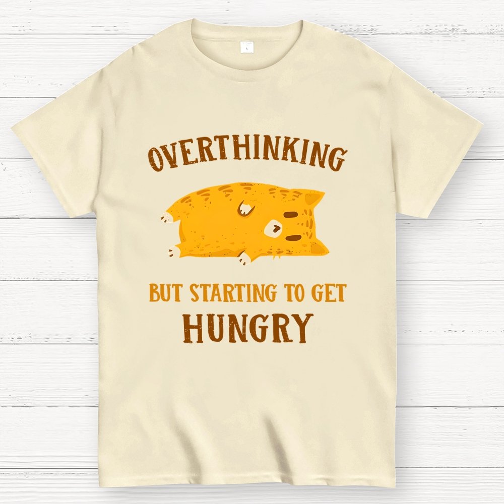 Overthinking  But Getting Hungry Geek T-Shirt