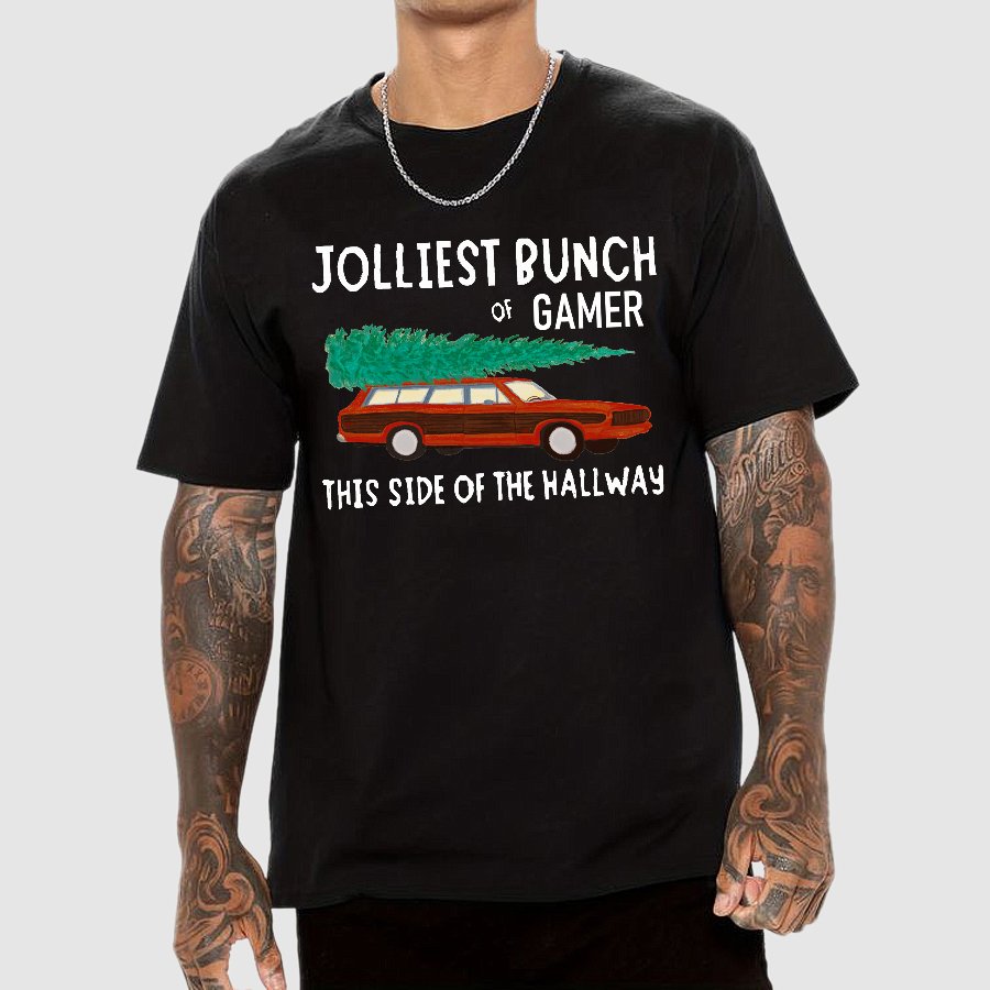Jolliest Bunch Of Gamer This Side Of The Hallway T-Shirt