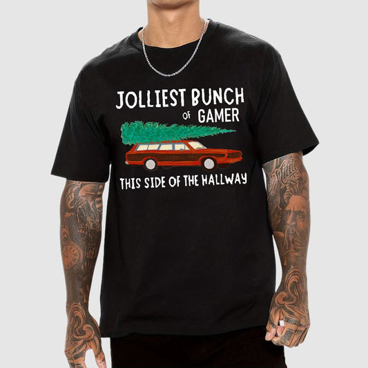 Jolliest Bunch Of Gamer This Side Of The Hallway T-Shirt