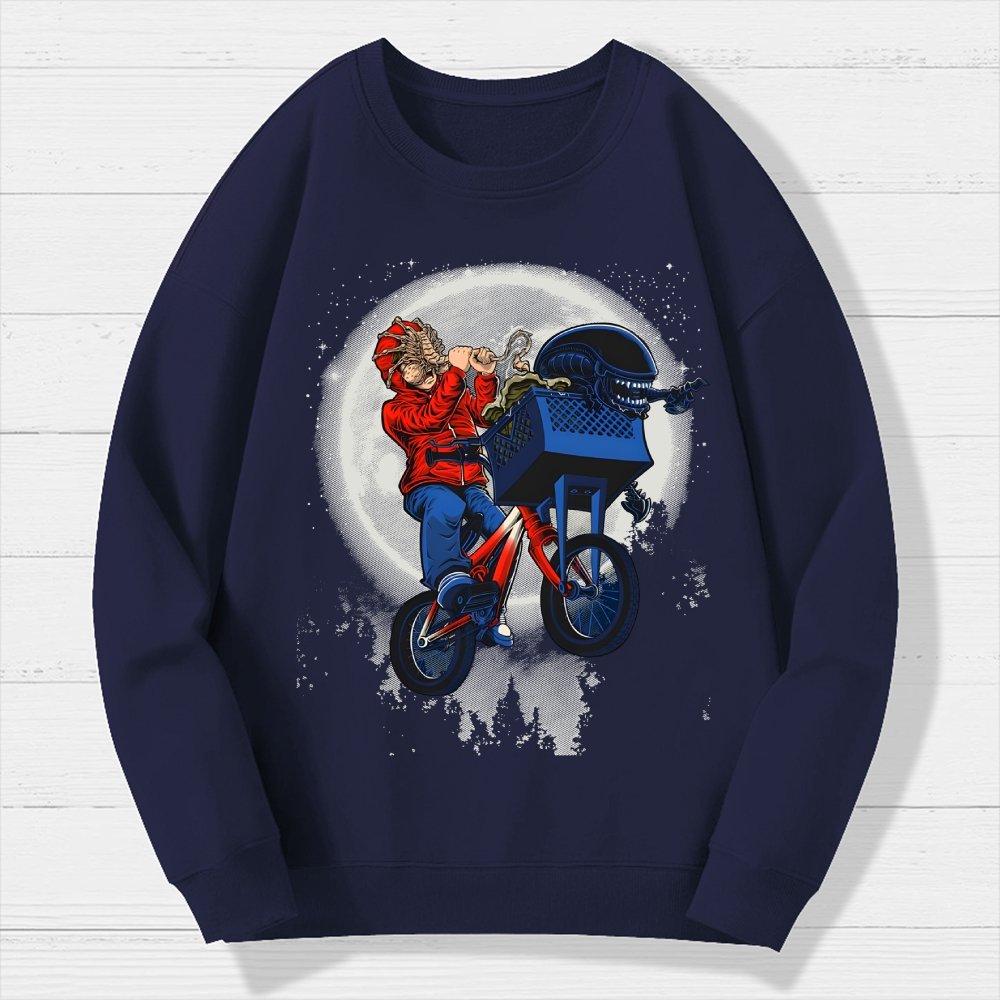 NON TERRESTRIAL Geek Cotton Sweatshirt