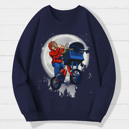 NON TERRESTRIAL Geek Cotton Sweatshirt