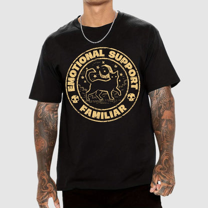 Emotionally Supportive Familiar Geek T-Shirt
