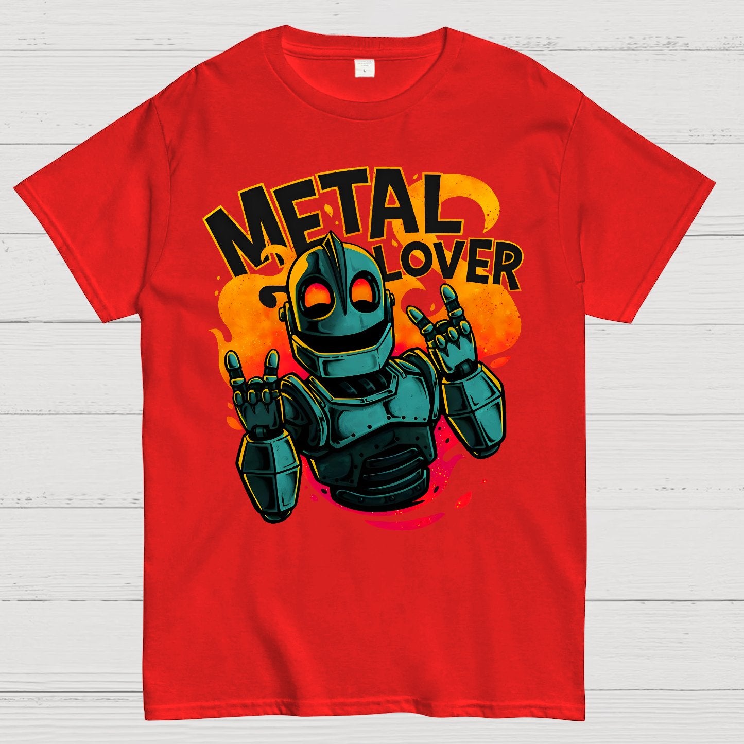 Giant Metal Lover Geek T-Shirt