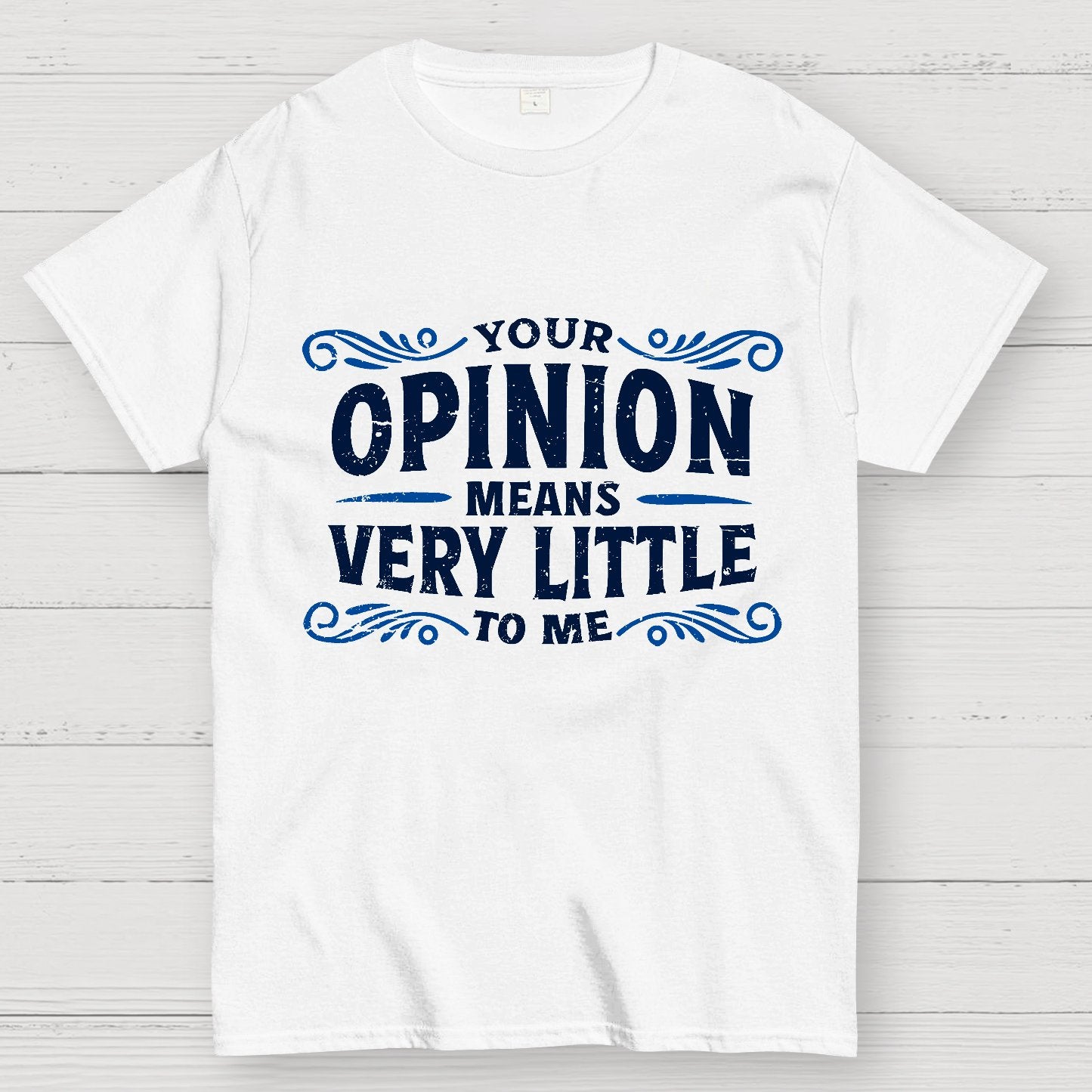 Your Opinion Means Very Little Geek T-Shirt