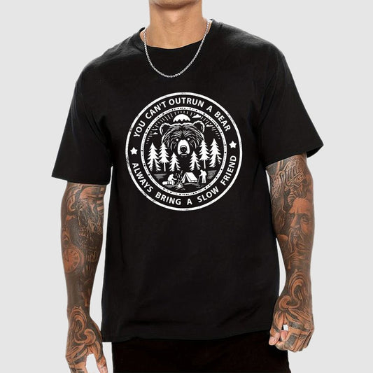 You Can't Outrun A Bear Geek T-Shirt