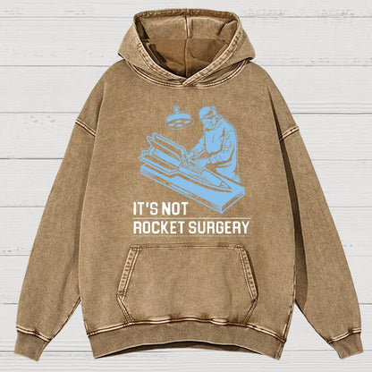 Rocket Surgery Vintage Distressed Hoodie