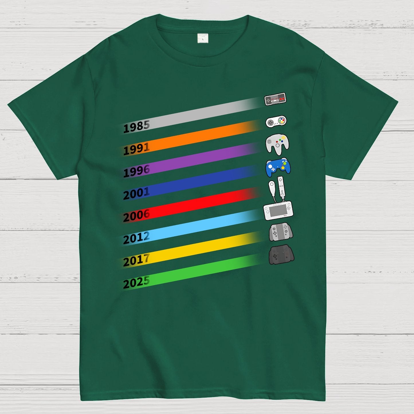 Console Evolution Geek T-Shirt