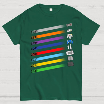 Console Evolution Geek T-Shirt
