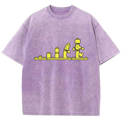 Bricks Evolution Vintage Distressed T-shirt