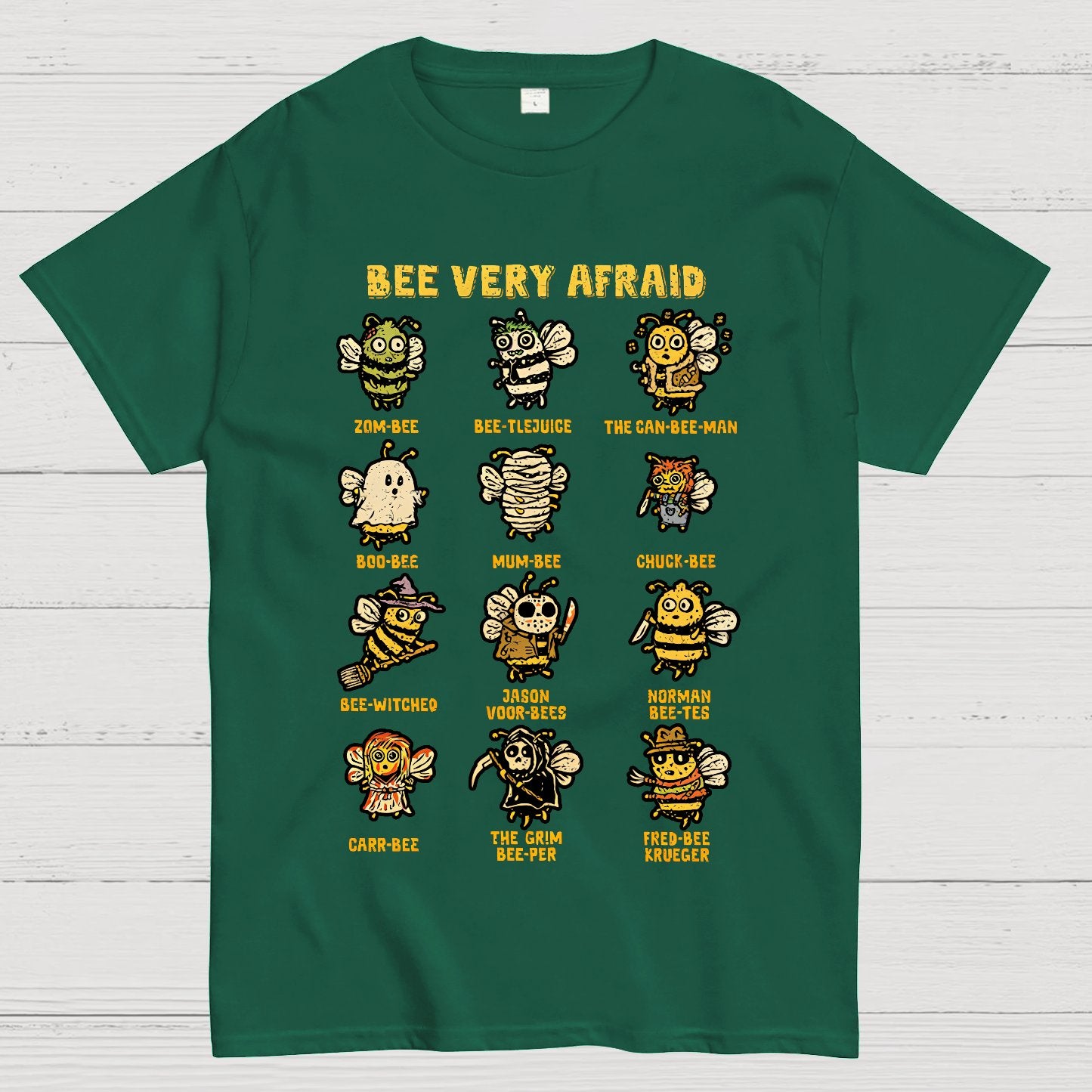 Bees Are Scary, Halloween Geek T-Shirt