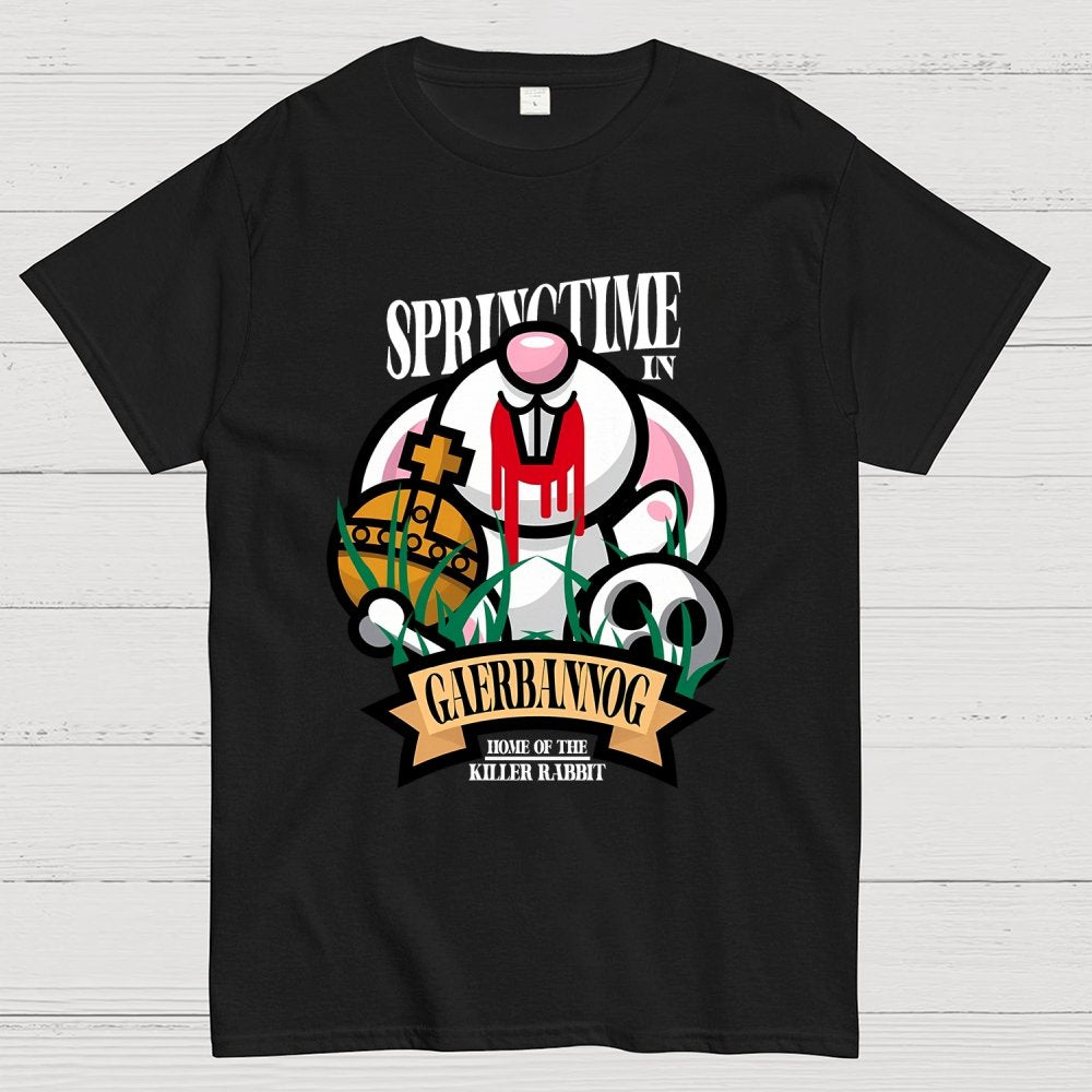 Spring Killer Rabbit Unisex Geek T-Shirt