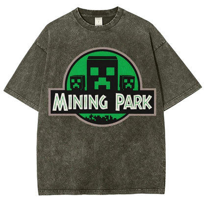Mining Park Vintage Distressed T-shirt