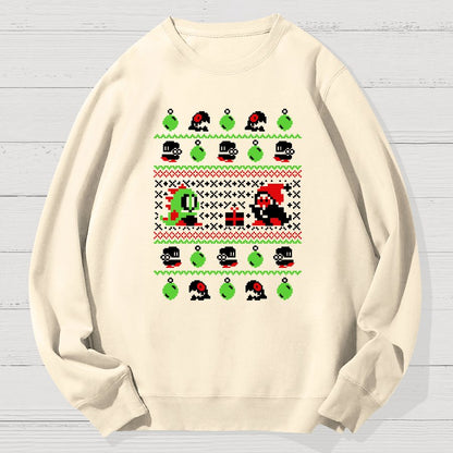 Bubble Bauble Geek Cotton Sweatshirt