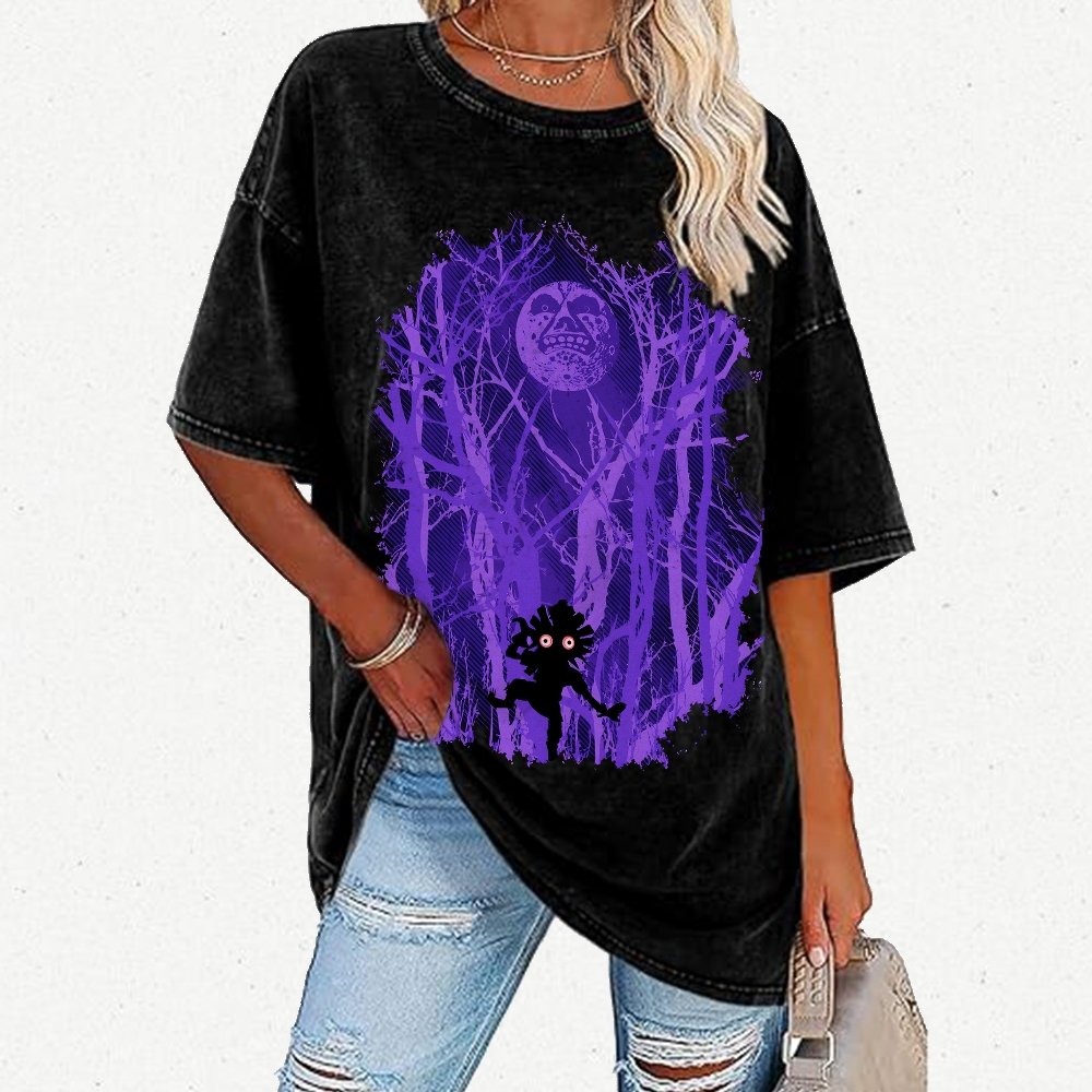 Lost In The Woods Vintage Distressed T-shirt