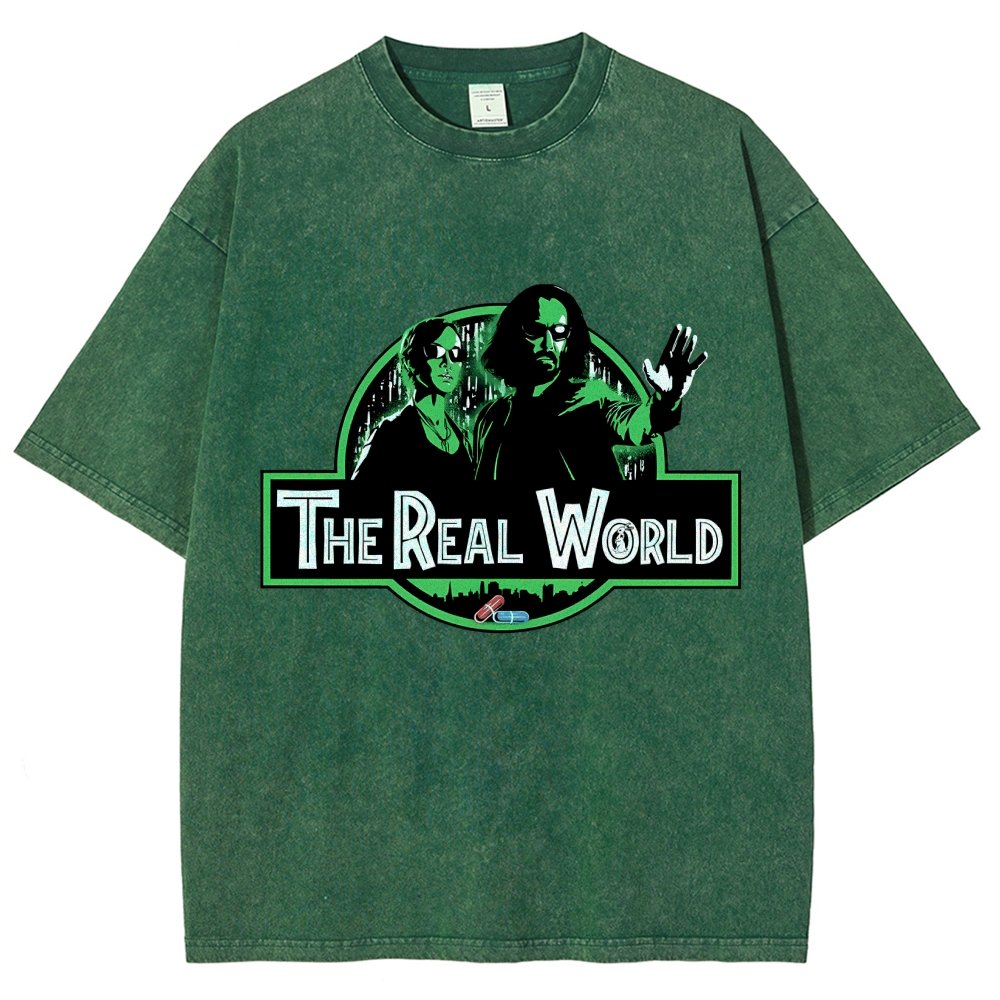 The Real World Vintage Distressed T-shirt