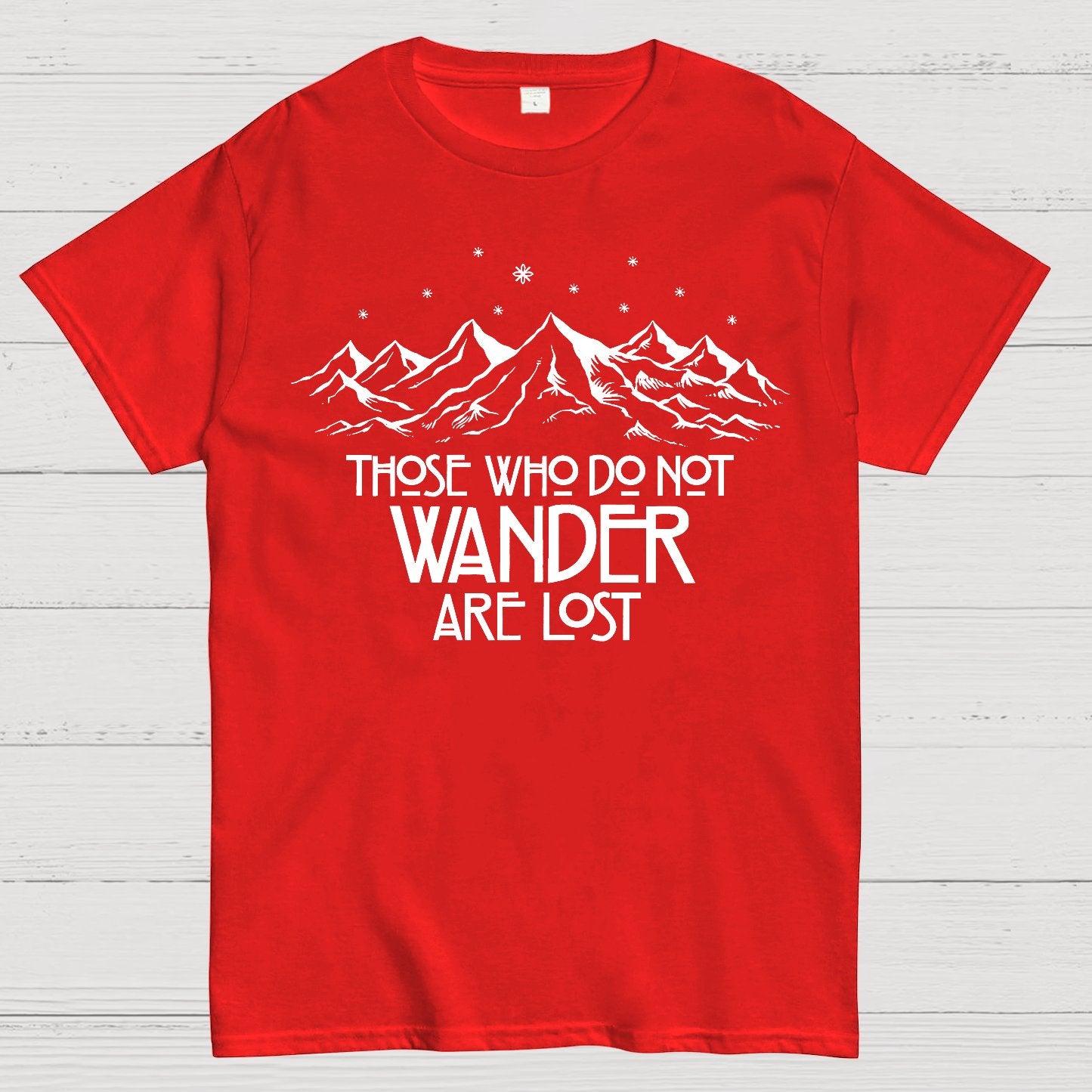 Those Who Do Not Wander Geek T-Shirt