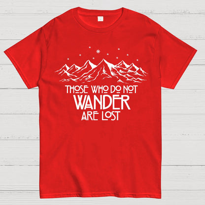 Those Who Do Not Wander Geek T-Shirt