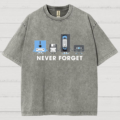 Never Forget Vintage Distressed T-shirt