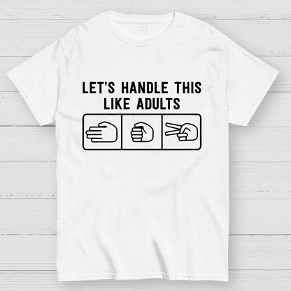 Rock Paper Scissors Geek T-Shirt
