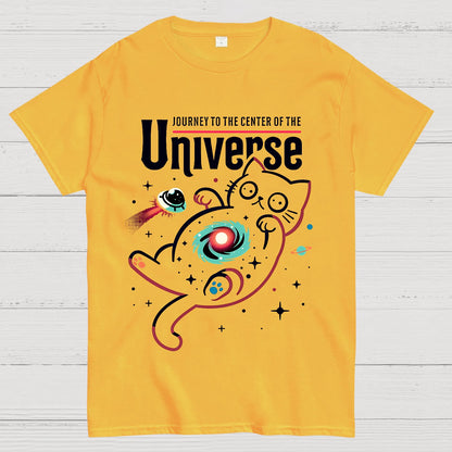 Journey to the Center of the Universe Geek T-Shirt