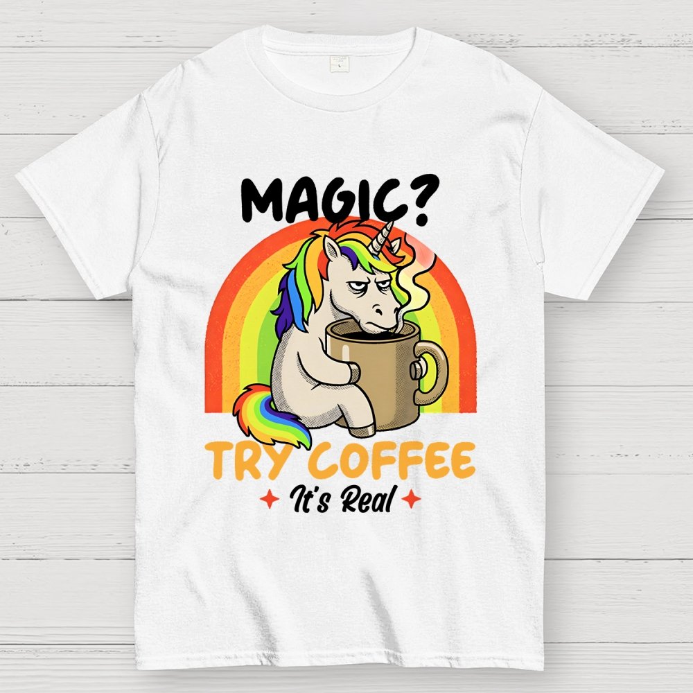 Magic Try Coffee Geek T-Shirt