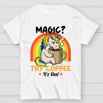 Magic Try Coffee Geek T-Shirt