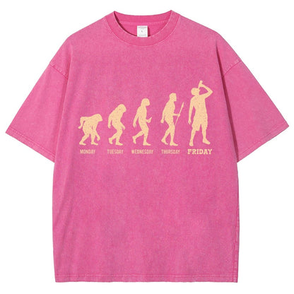 Weekvolution Vintage Distressed T-shirt