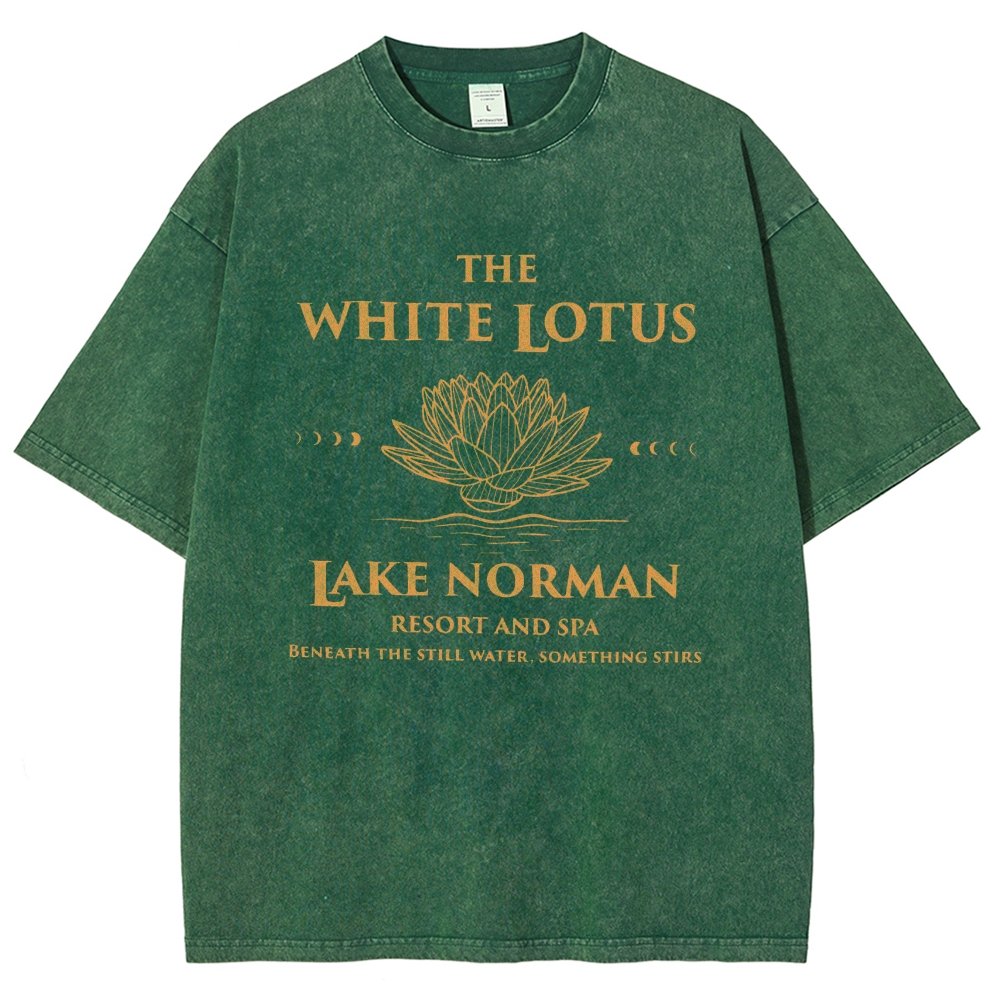 White Lotus LKN Vintage Distressed T-shirt