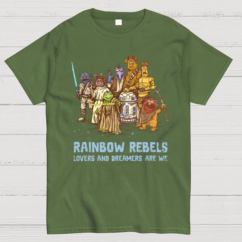 Rainbow Rebels Geek T-Shirt