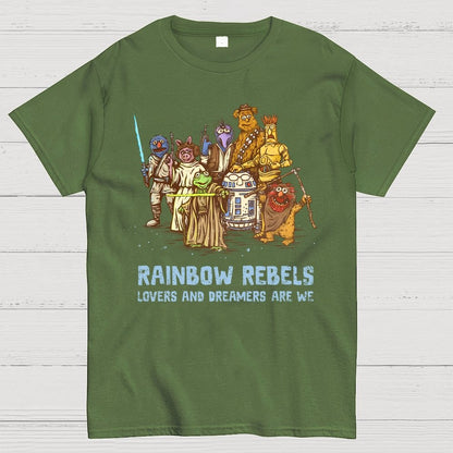 Rainbow Rebels Geek T-Shirt