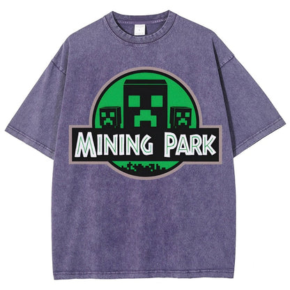 Mining Park Vintage Distressed T-shirt