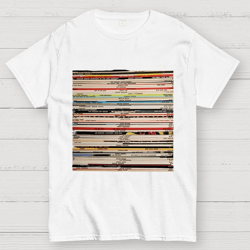 Vintage Vinyl Records Unisex Geek T-Shirt