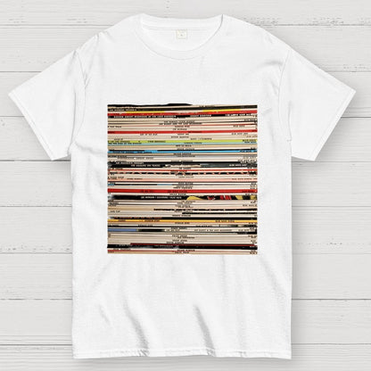 Vintage Vinyl Records Unisex Geek T-Shirt