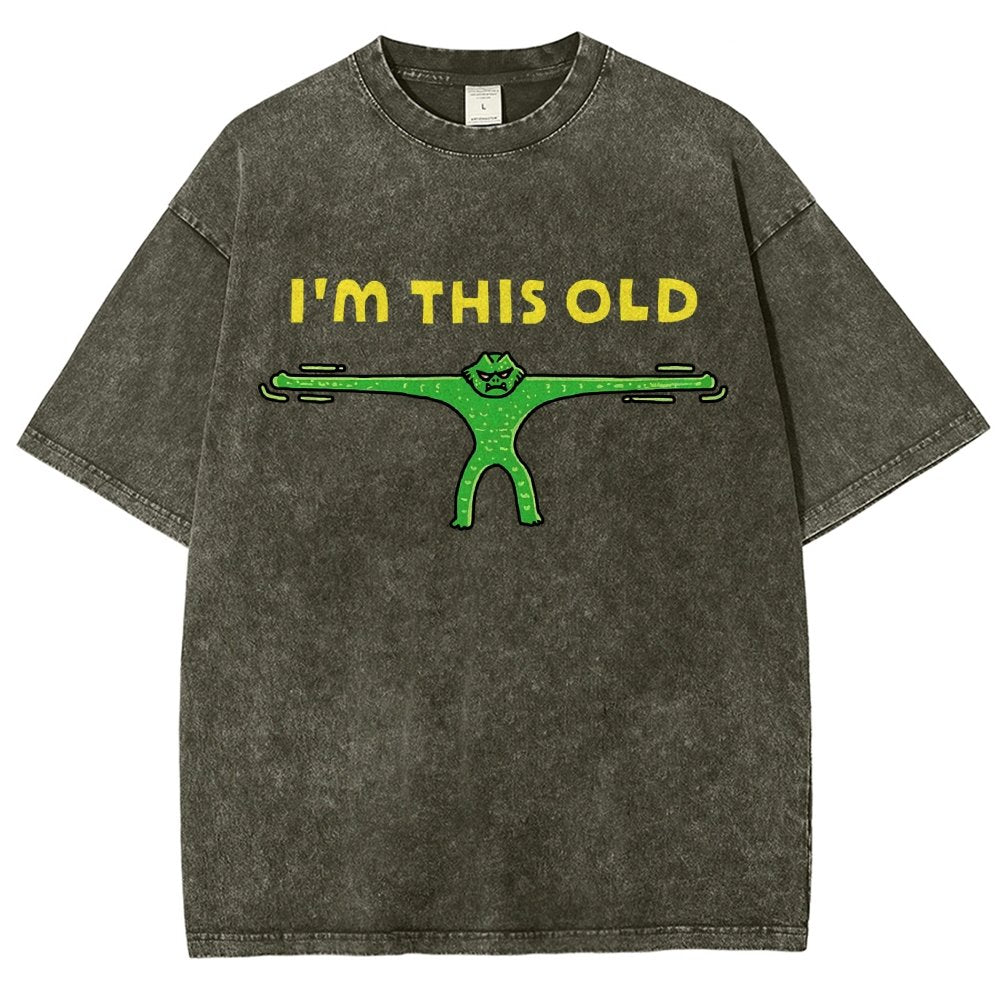 Old As Stretch Vintage Distressed T-shirt