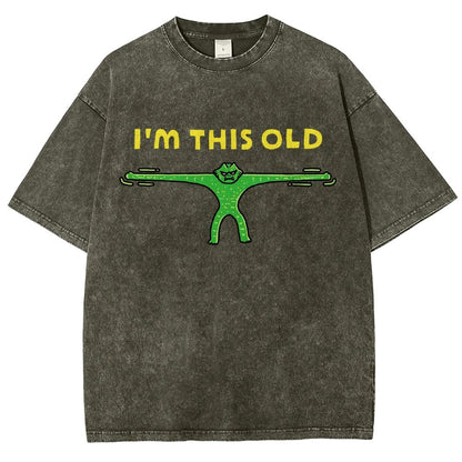 Old As Stretch Vintage Distressed T-shirt