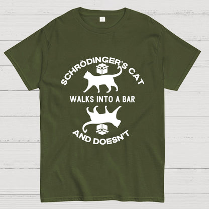 Schrödinger's Cat Geeky T-Shirt