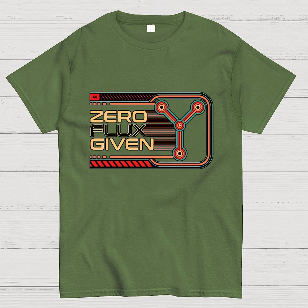 Zero Flux Given Retro Tech Geek T-Shirt