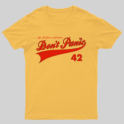 Dont Panic Geeky T-Shirt