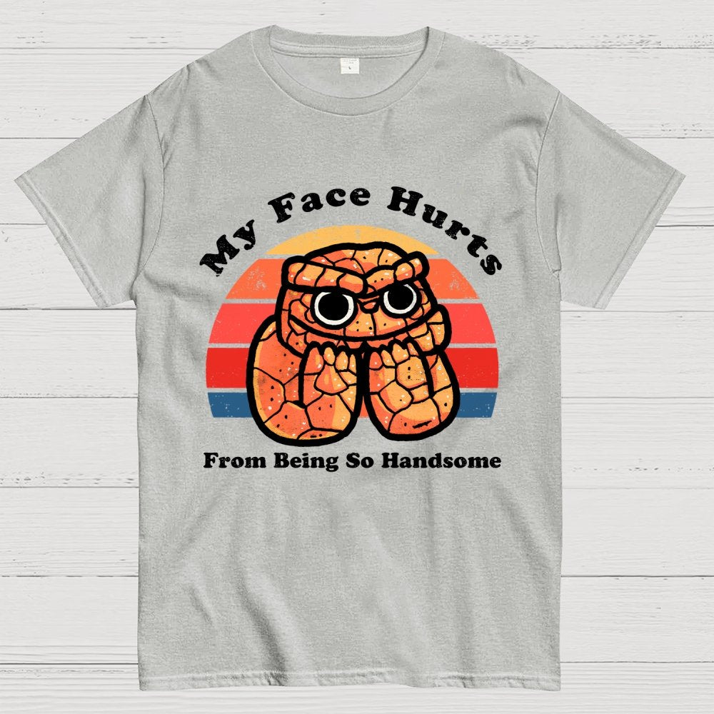 My Face Hurts Geek T-Shirt