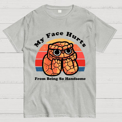 My Face Hurts Geek T-Shirt