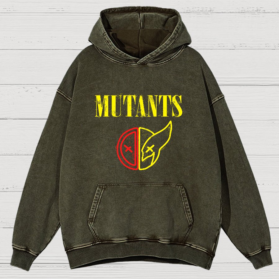 Strange Beings Vintage Distressed Hoodie