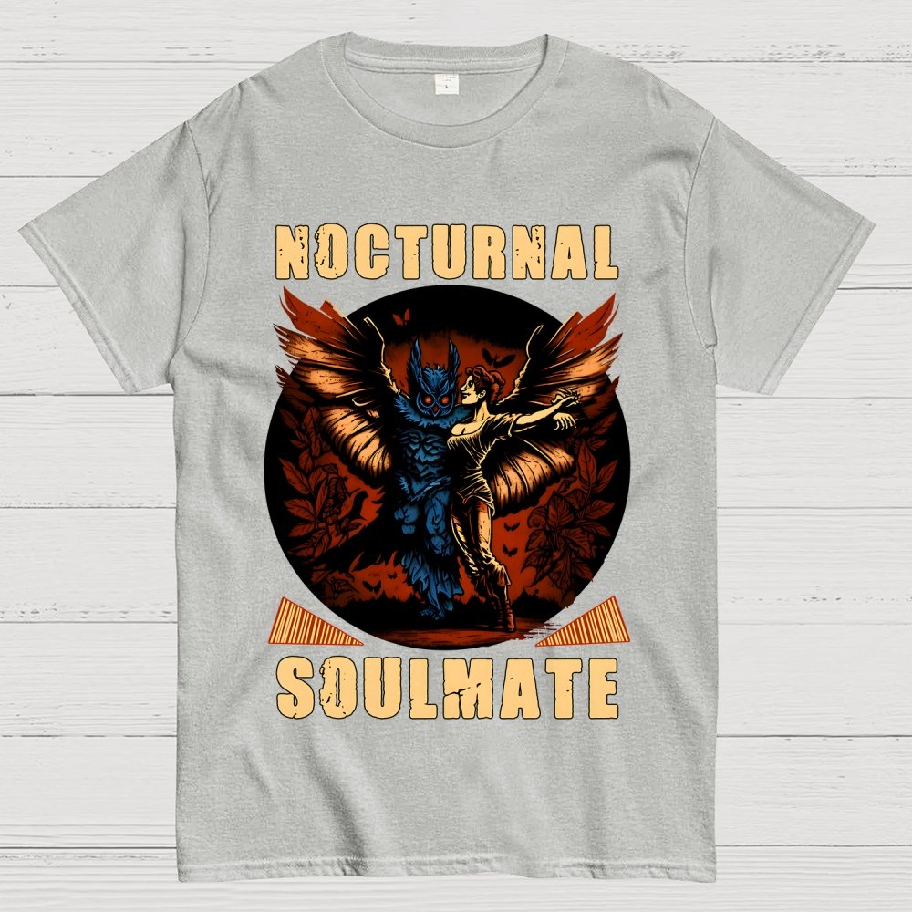 Mothman nocturnal soulmate Unisex Geek T-Shirt