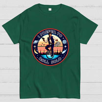 I Roll Solo Geek T-Shirt