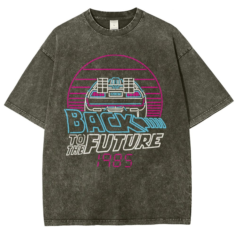 Back to the 80s Vintage Distressed T-shirt